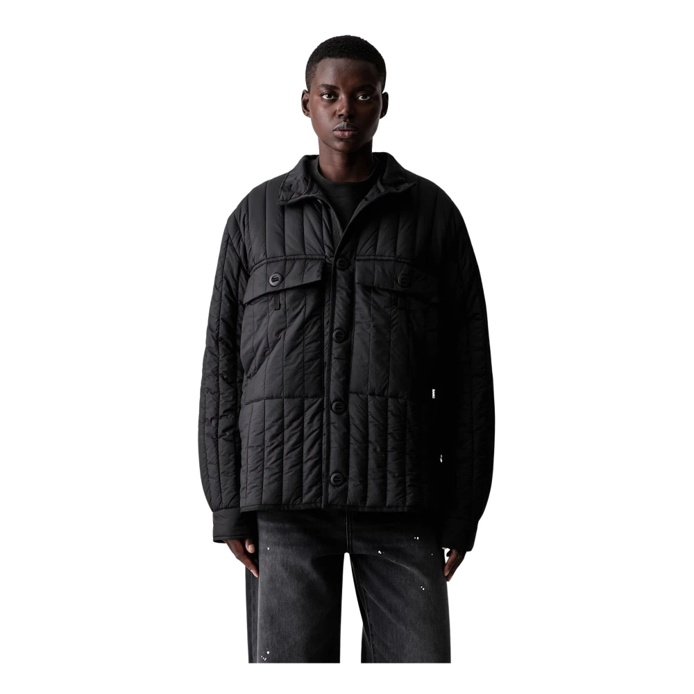 Rains Donna Nero Banja Liner Pocket Jacket | Liner | | S - Immagine 3