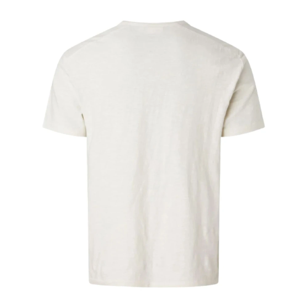 Calvin Klein Katoen Linnen Heren T-Shirt White Heren
