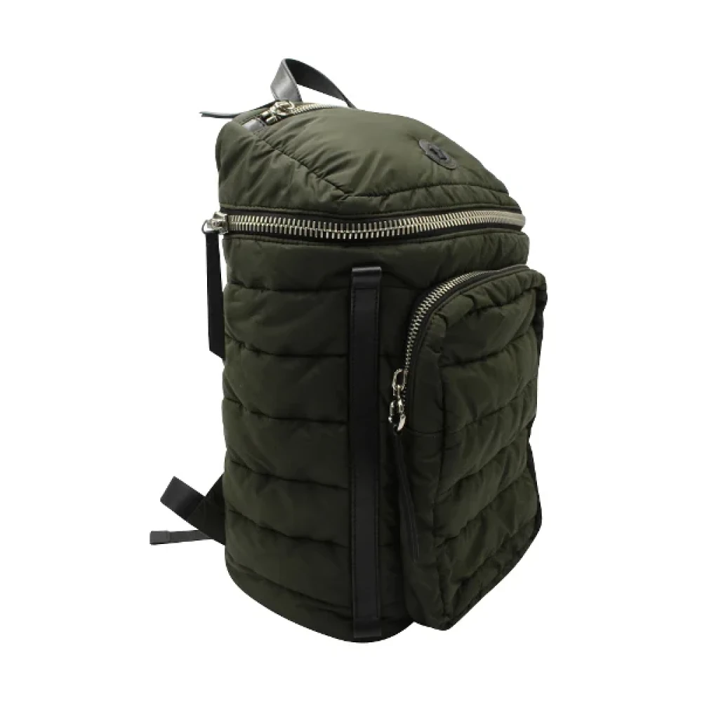 Moncler Pre-owned Nylon backpacks Green Dames