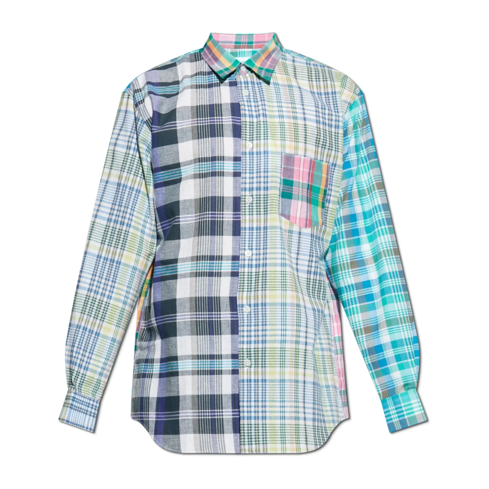 Comme des Garçons Geruit patroon overhemd Multicolor Heren