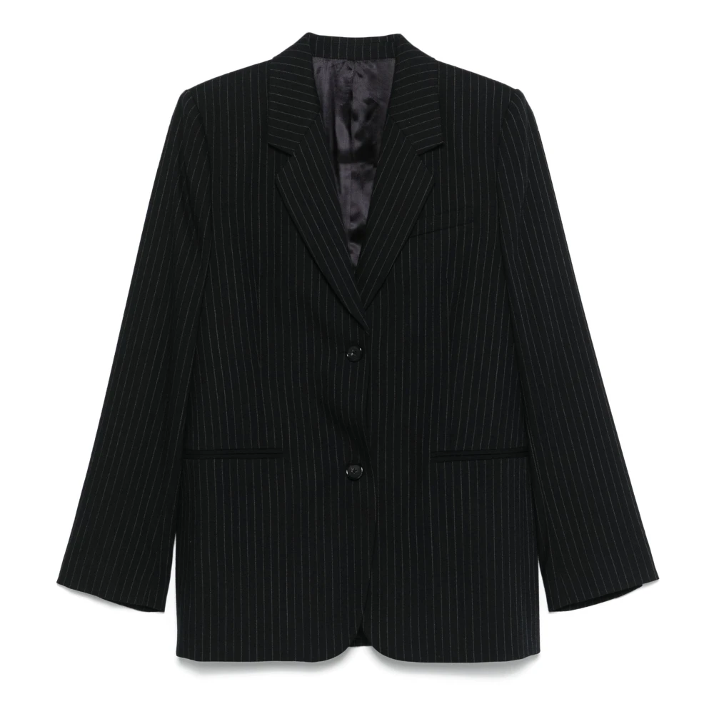 Pinstriped Suit Jacket