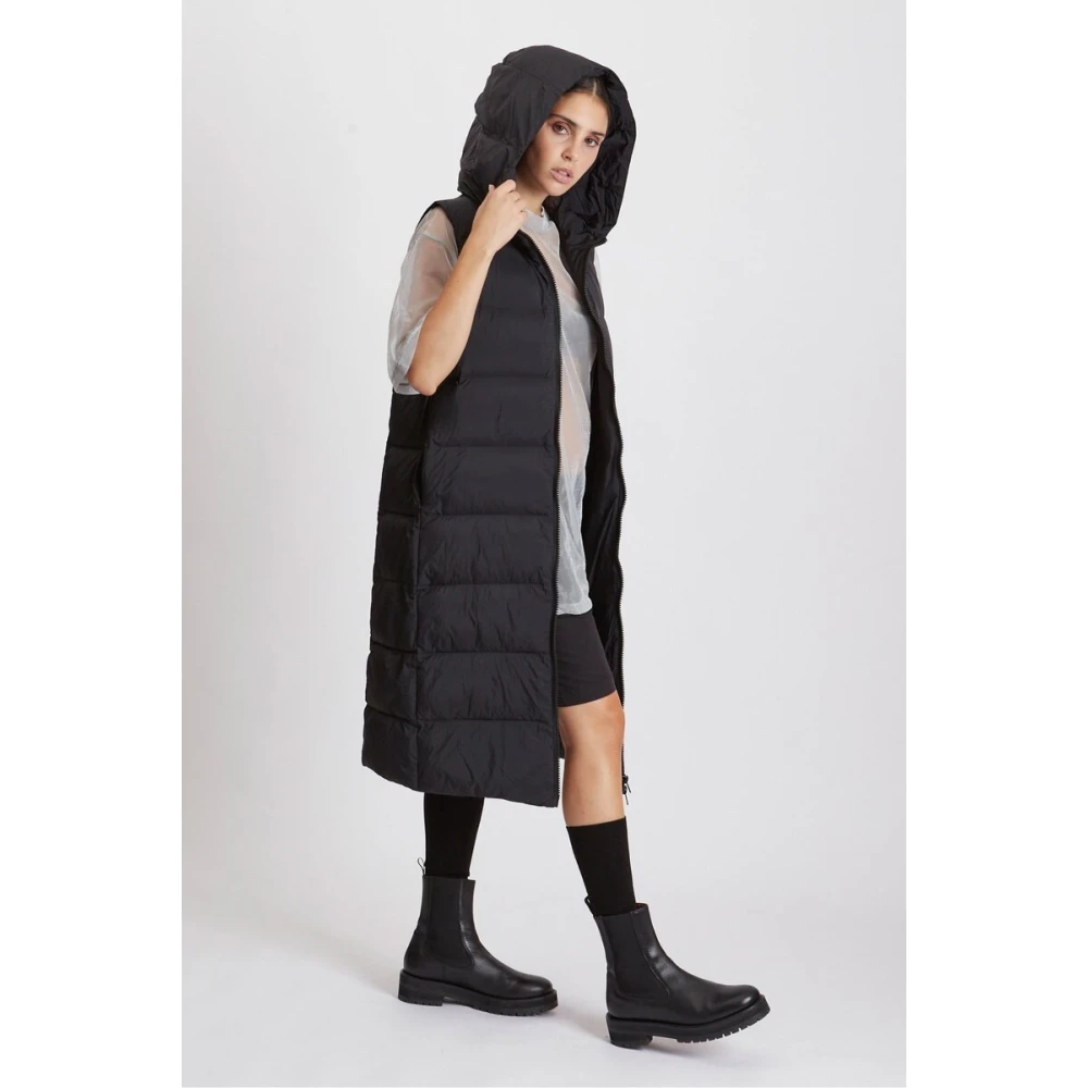 Canadian Classics Lang Hooded Damesvest Black Dames