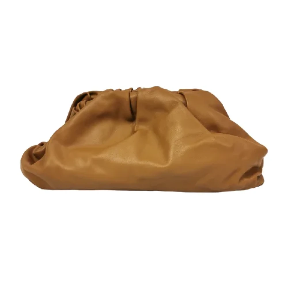 Bottega Veneta Vintage Pre-owned Leather clutches Brown Dames