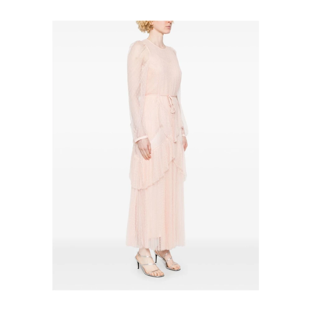 Twinset Stijlvolle Jurk Set Pink Dames