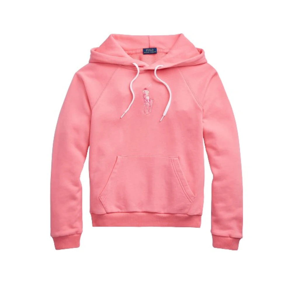 Polo Ralph Lauren Roze lint hoodie Pink Dames