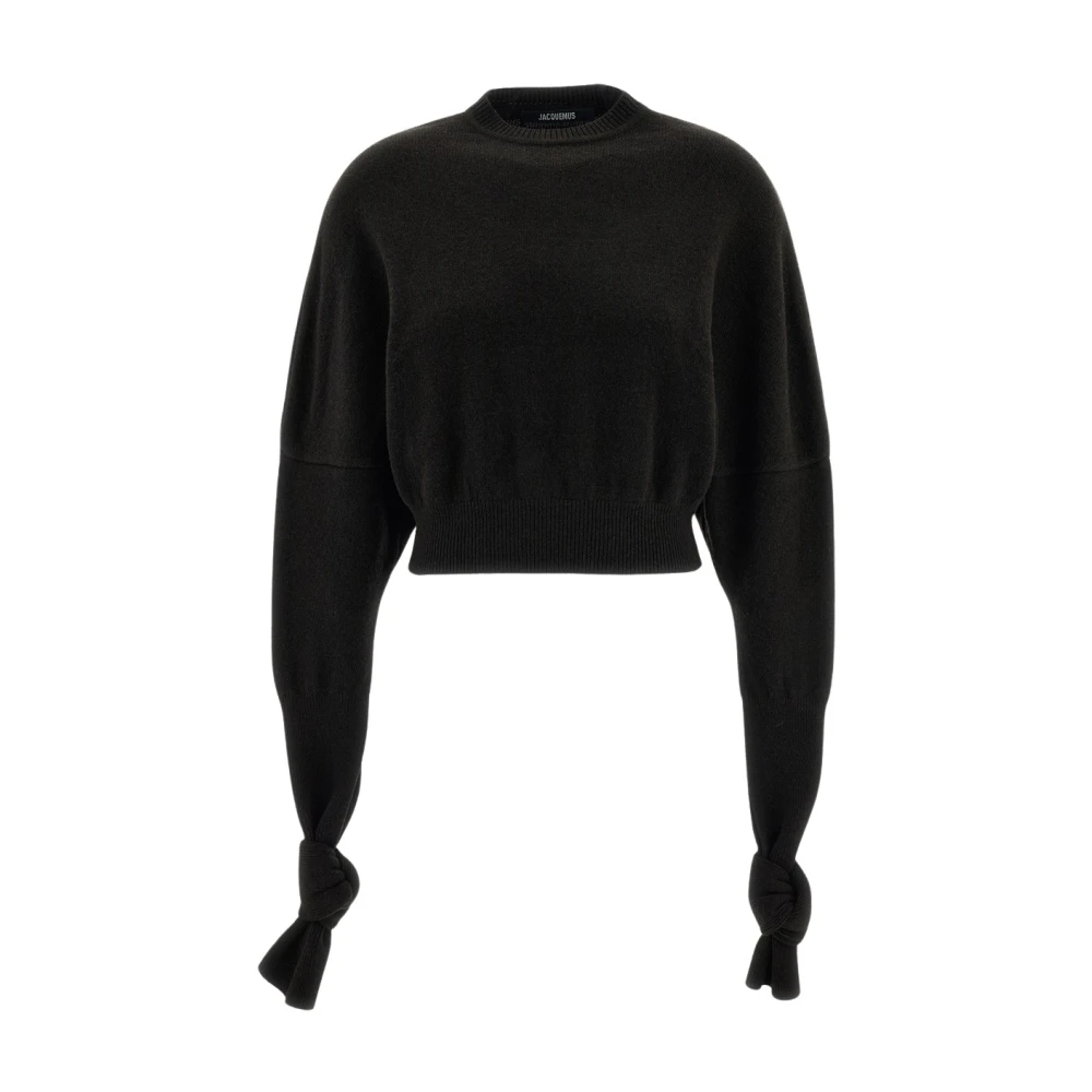 Jacquemus Donna Nero Maglie, S, New,