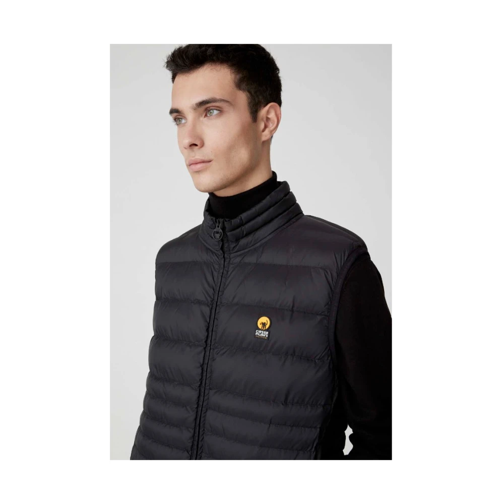 Ciesse Piumini Zwarte jas met verstelbare zoom Black Heren