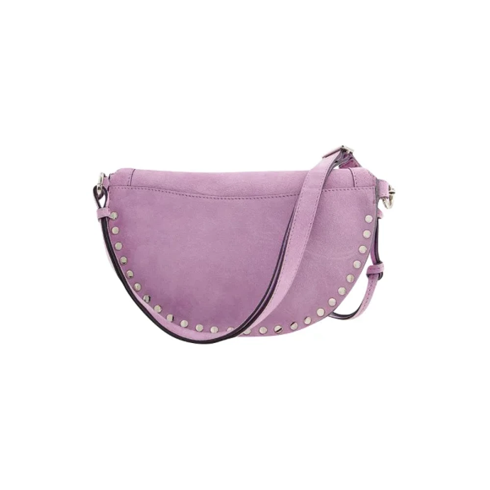 Isabel marant Leather shoulder-bags Purple Dames