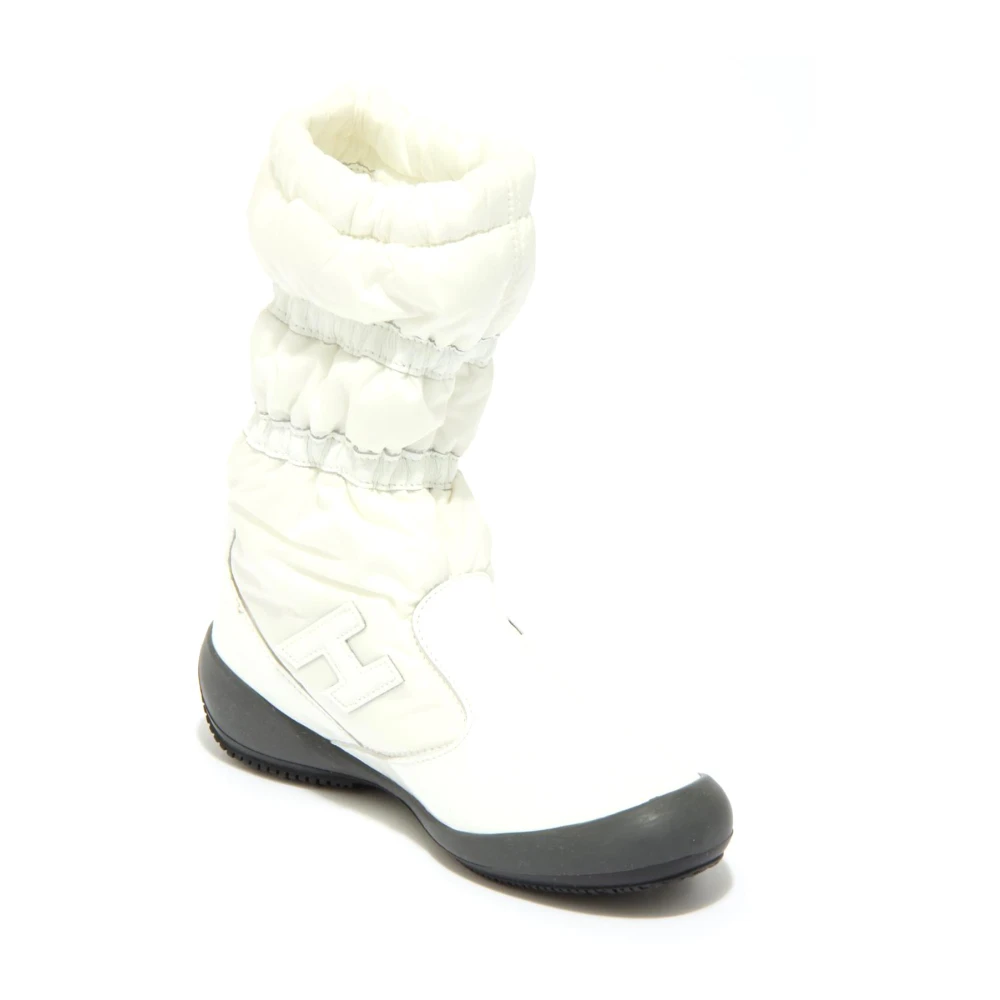 Hogan Girls White Junior Winter Boots Shoes - Kids Boots - 31 Eu - Kids