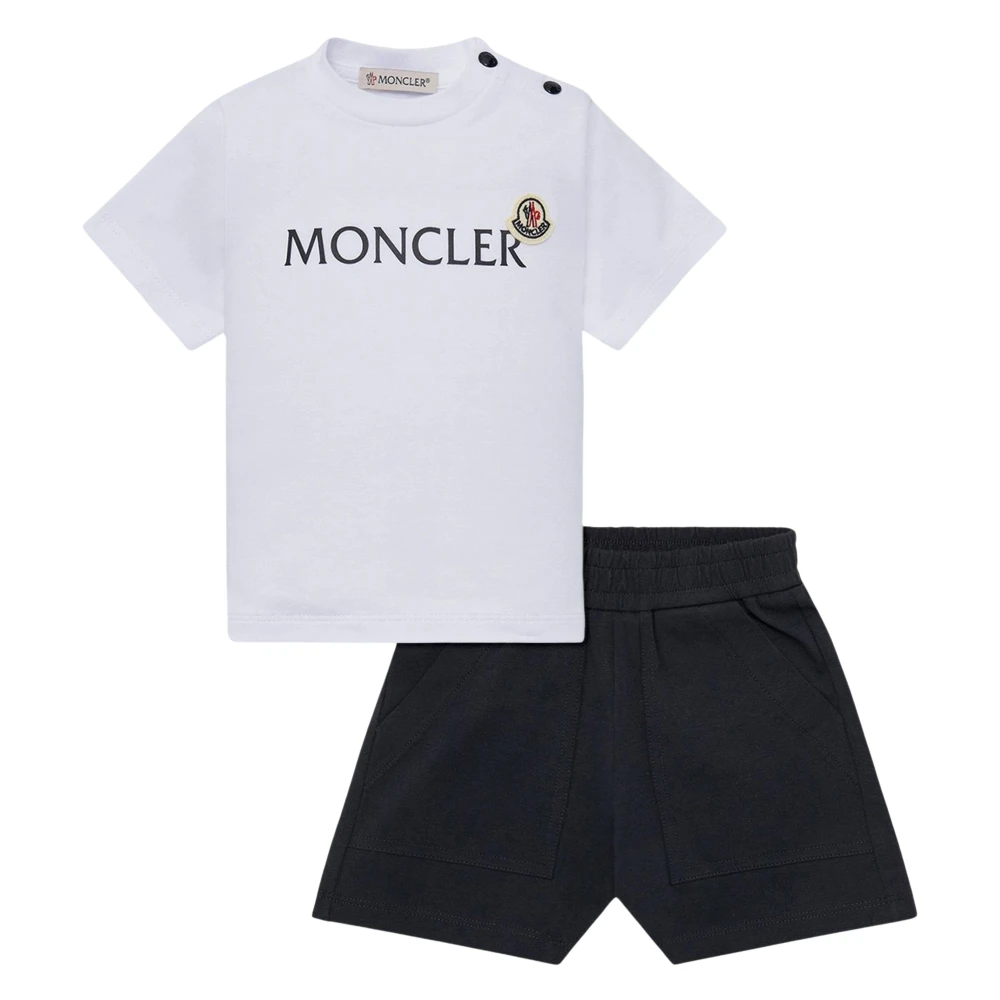 Moncler Multicolor Logo Short Set - Male - Kids Sets - 3 Y - Kids