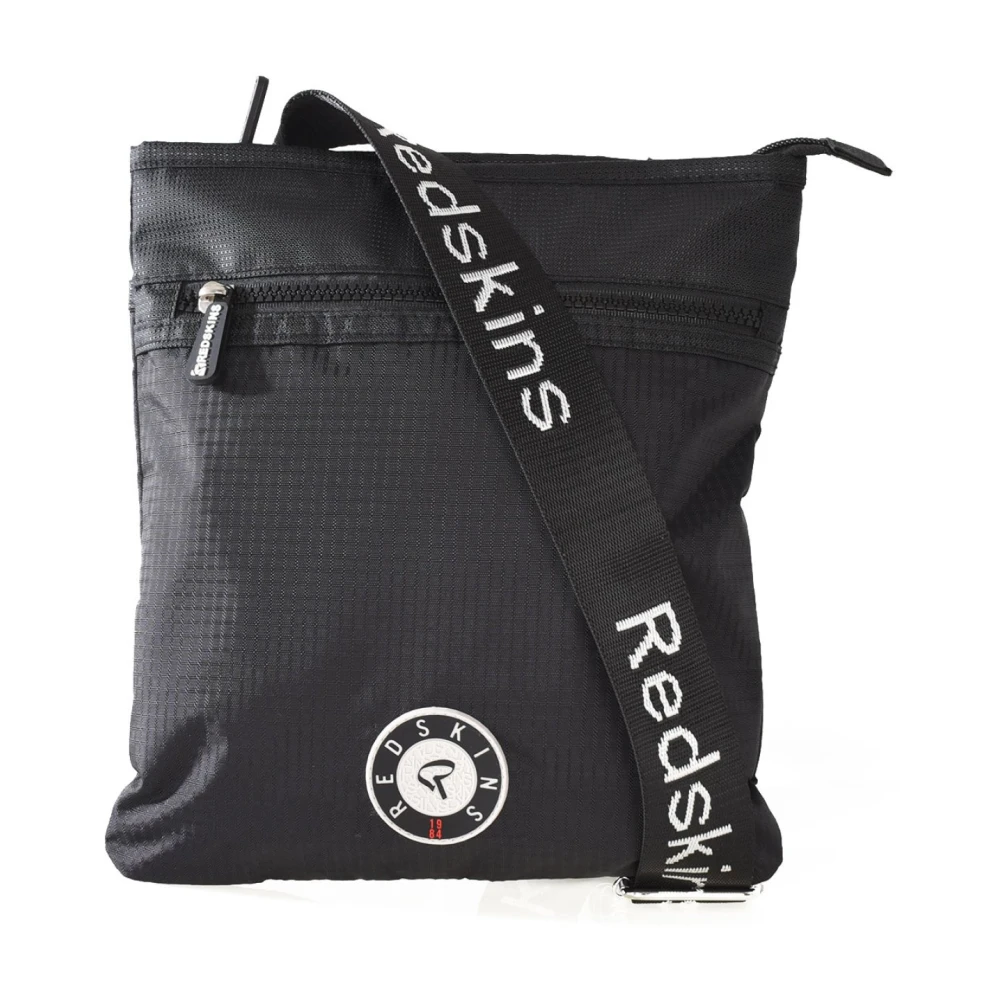 Redskins Nylon Schoudertas Patched Logo Black Heren