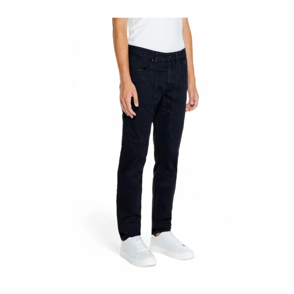 Jeckerson Stretch Katoenmix Herenbroeken Collectie Black Heren