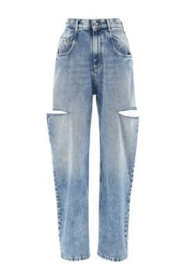Cut-Out Jeans