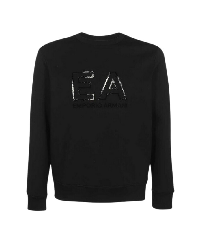 sweat-shirt-col-rond-basique-noir