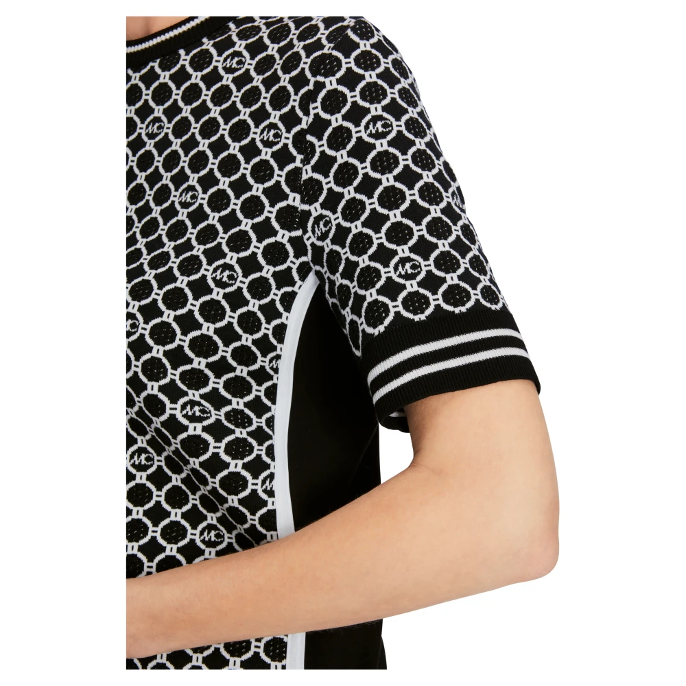 Marc Cain Gebreide Minijurk Mode Black Dames