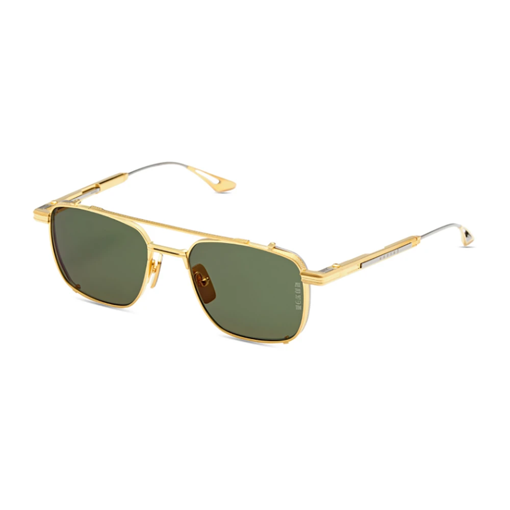 Dita Yellow Sunglasses, Male, 53 Mm, Metallic Sunglasses Stylish International Fit