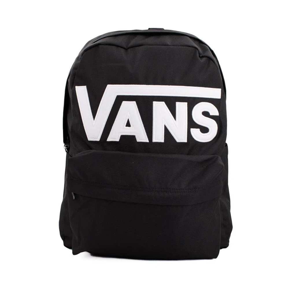 Vans Unisex Nero/Bianco Zaino Old Skool Drop V Casual 22 Litri In Poliestere Logo - Immagine 10