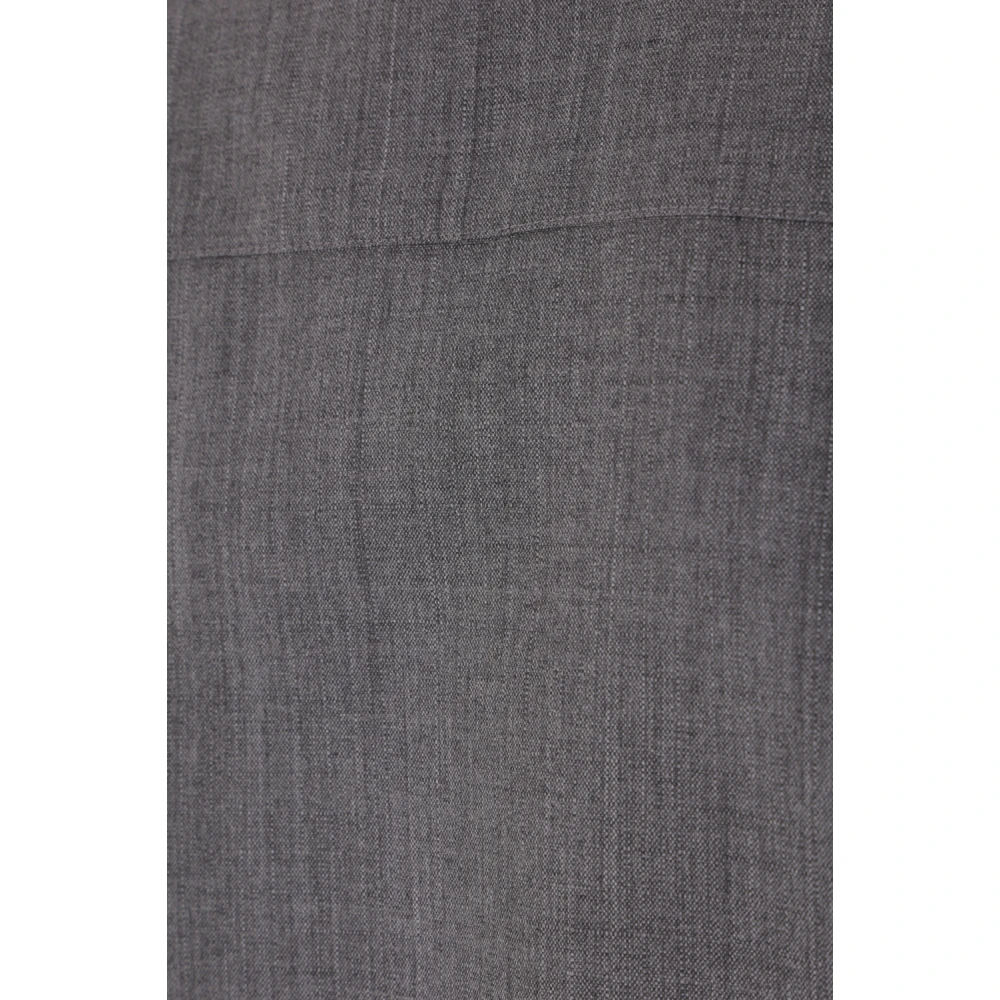 Jil Sander Grijze Wollen Overhemdjasje Gray Heren