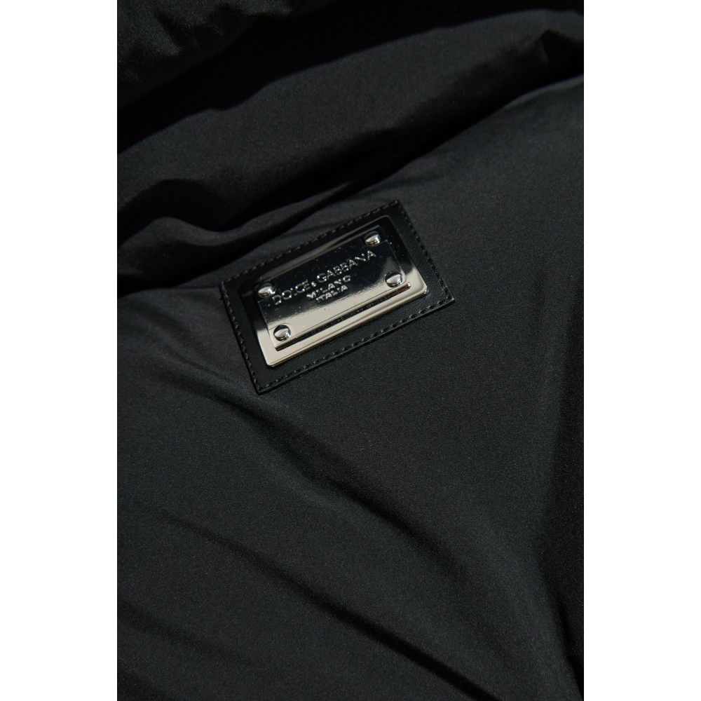 Dolce & Gabbana gewatteerde jas Black Dames