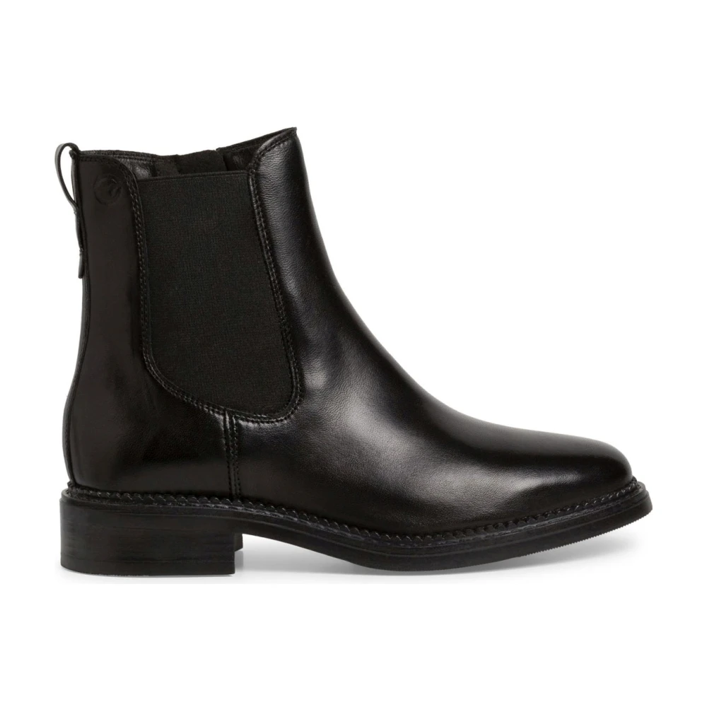 Tamaris Women's Black Chelsea Boots, 5 Uk, Leather Chelsea Boot