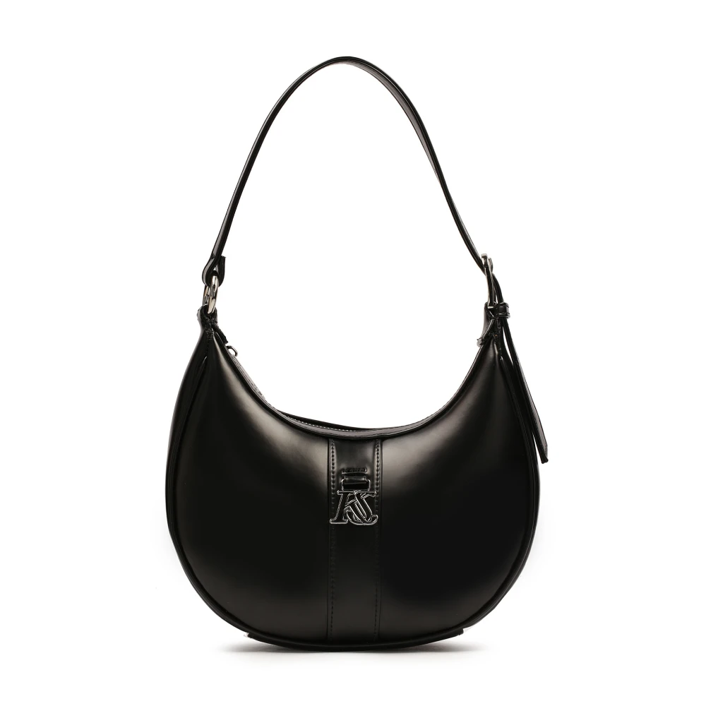 Kazar Geometrische Leren Handtas met Korte Handgreep Black Dames