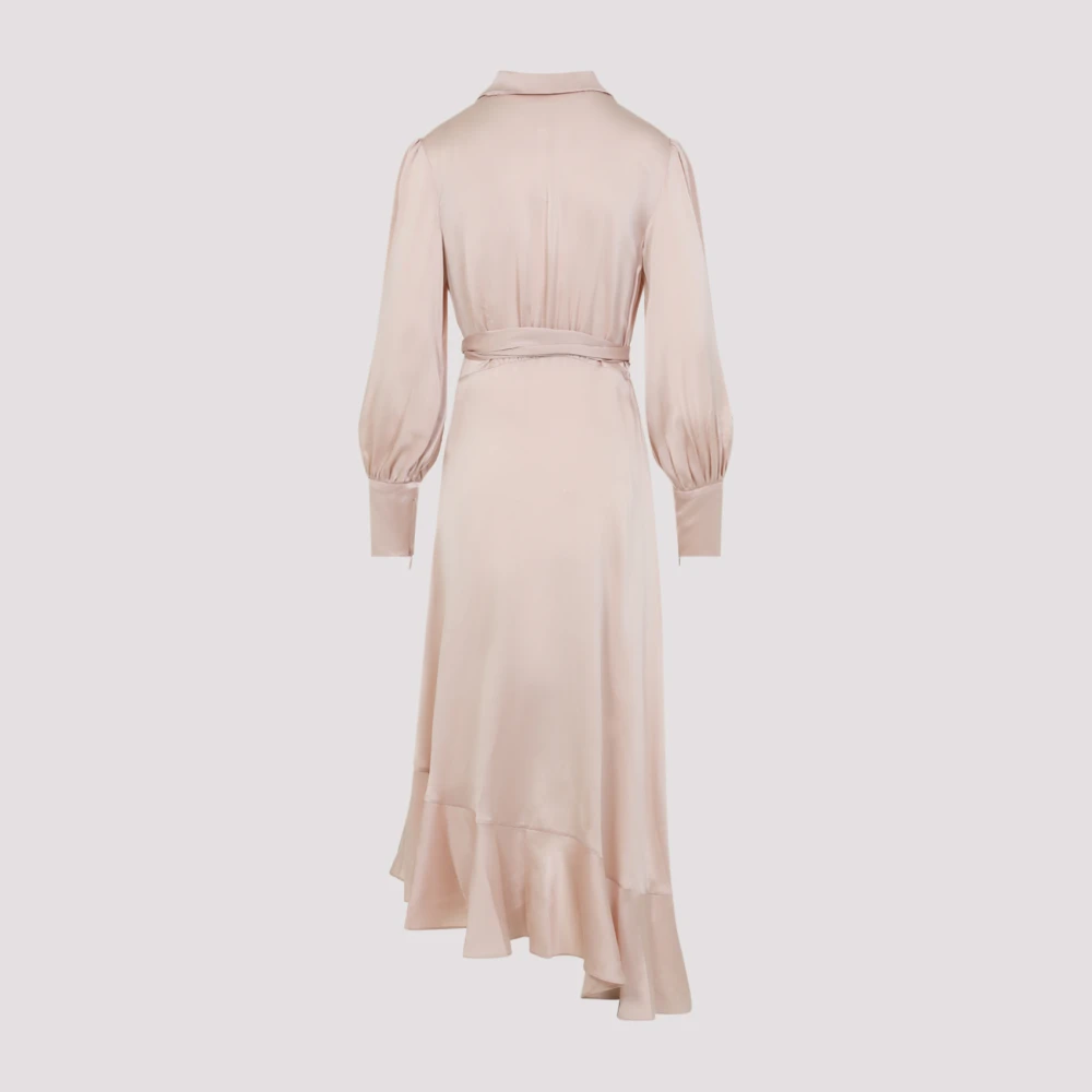 Zimmermann Elegante Nude & Neutrals Jurk Pink Dames