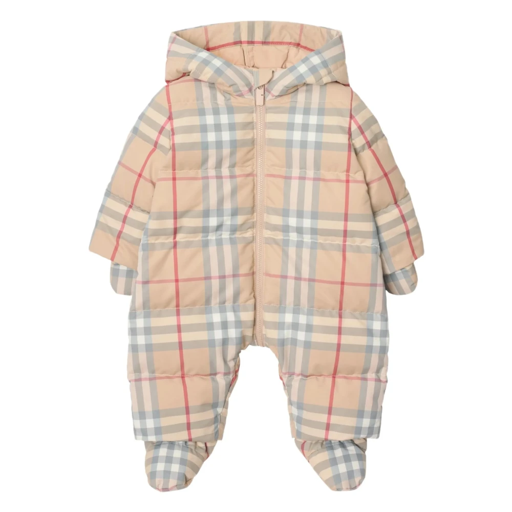Burberry Unisex Kids Multicolor Pale Stone Check Robinson Bag - Kids Overalls - 18 M - Kids