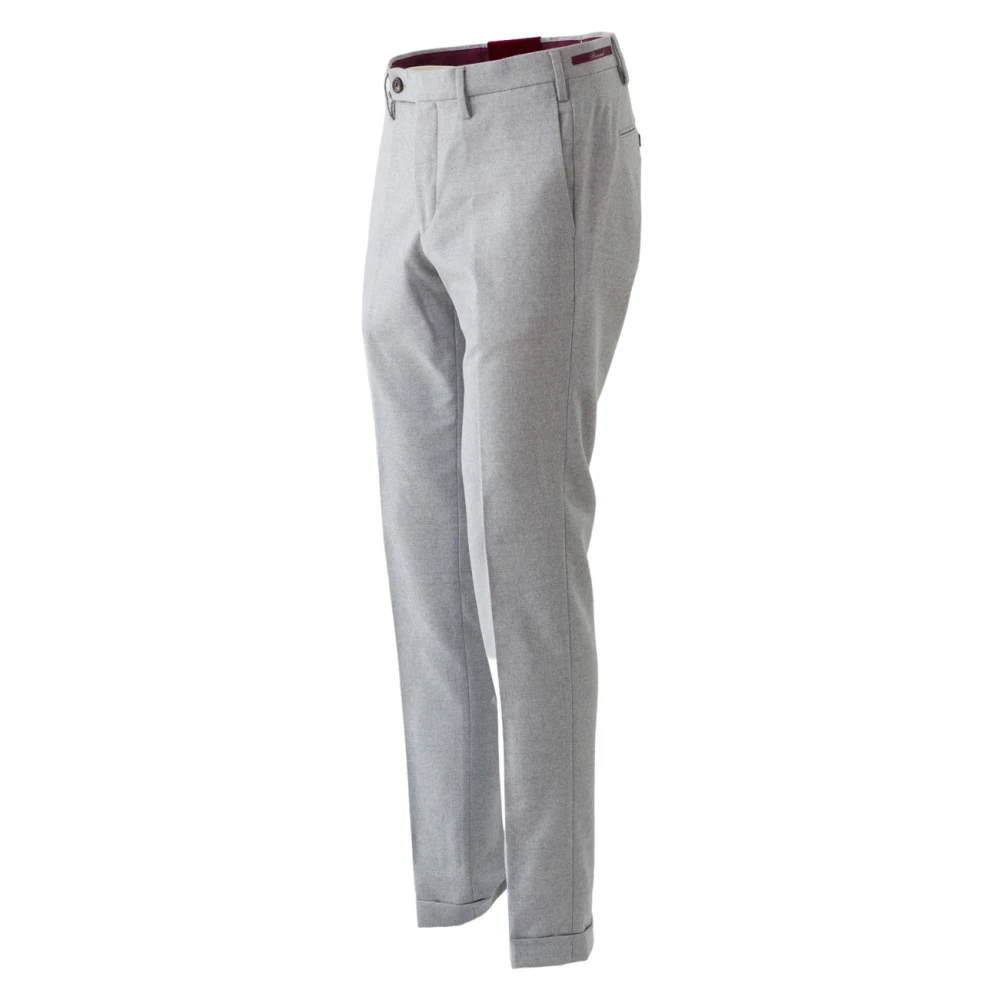 Michael Coal Wollen Broek A Modo Mio 3713 Gray Heren