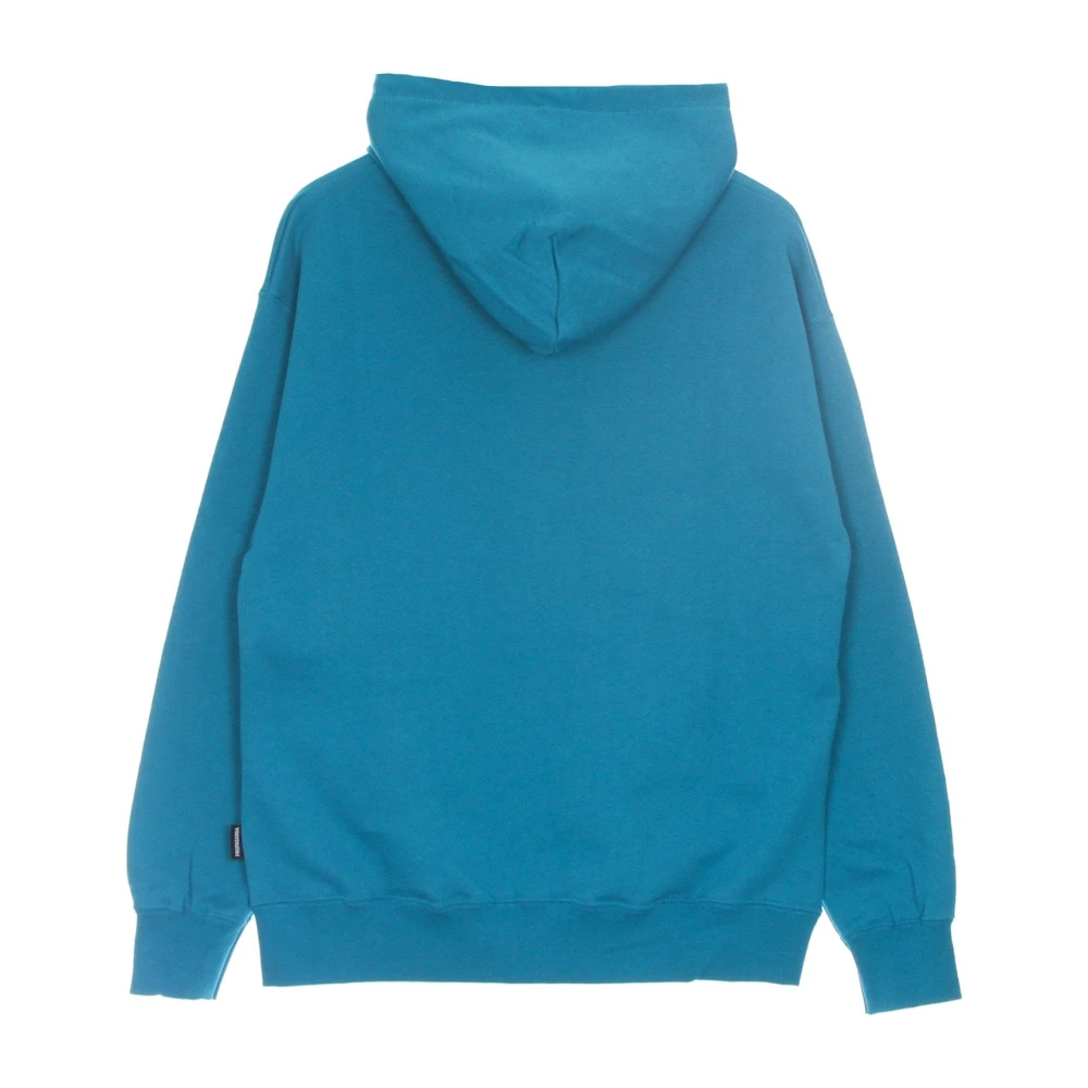 Propaganda Flame Logo Hoodie Turquoise Blue Heren