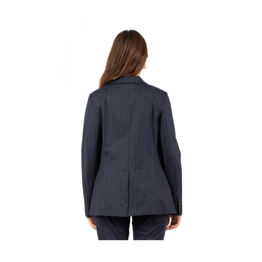 Herno Dames Blazer Blue Dames