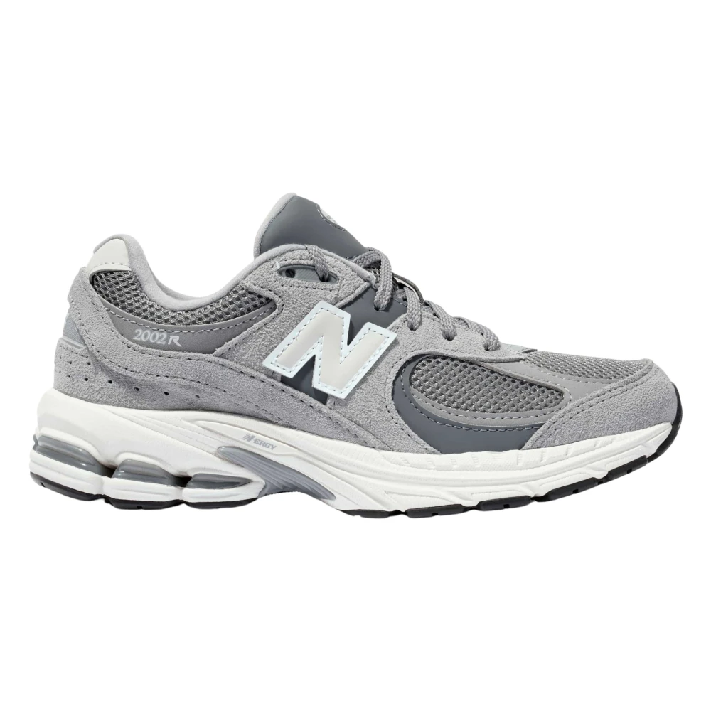 New Balance Unisex Gray Lace Up Logo Trainers