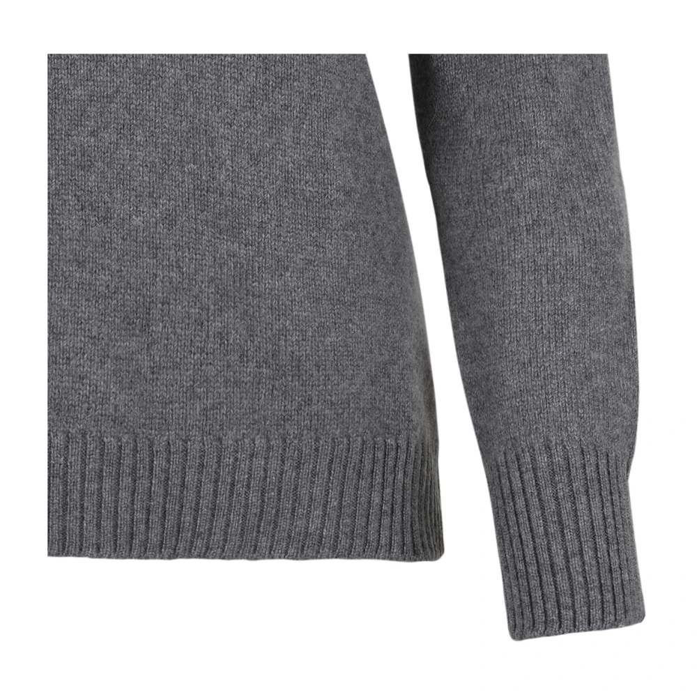 Gran Sasso Grijze Coltrui Kasjmier Trui Gray Dames