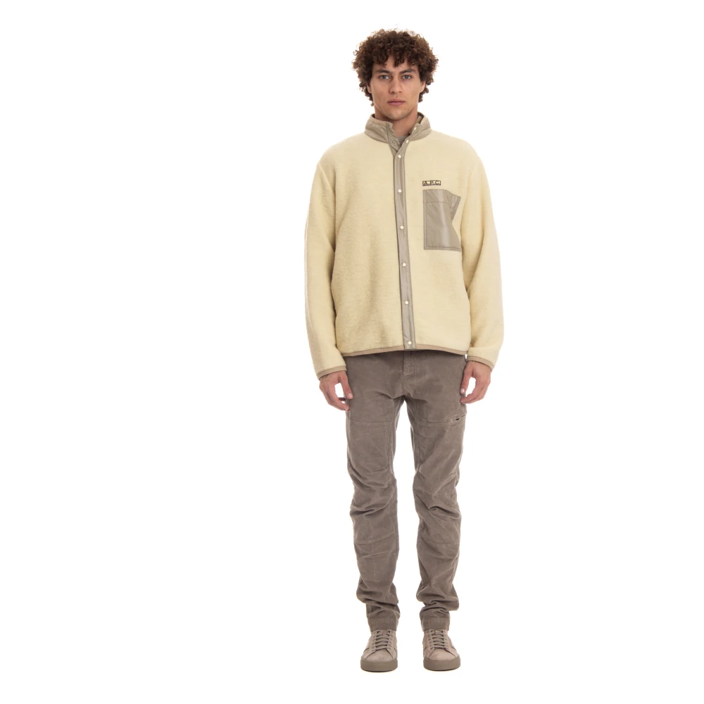 A.p.c. Lichtgewicht Jas Beige Heren