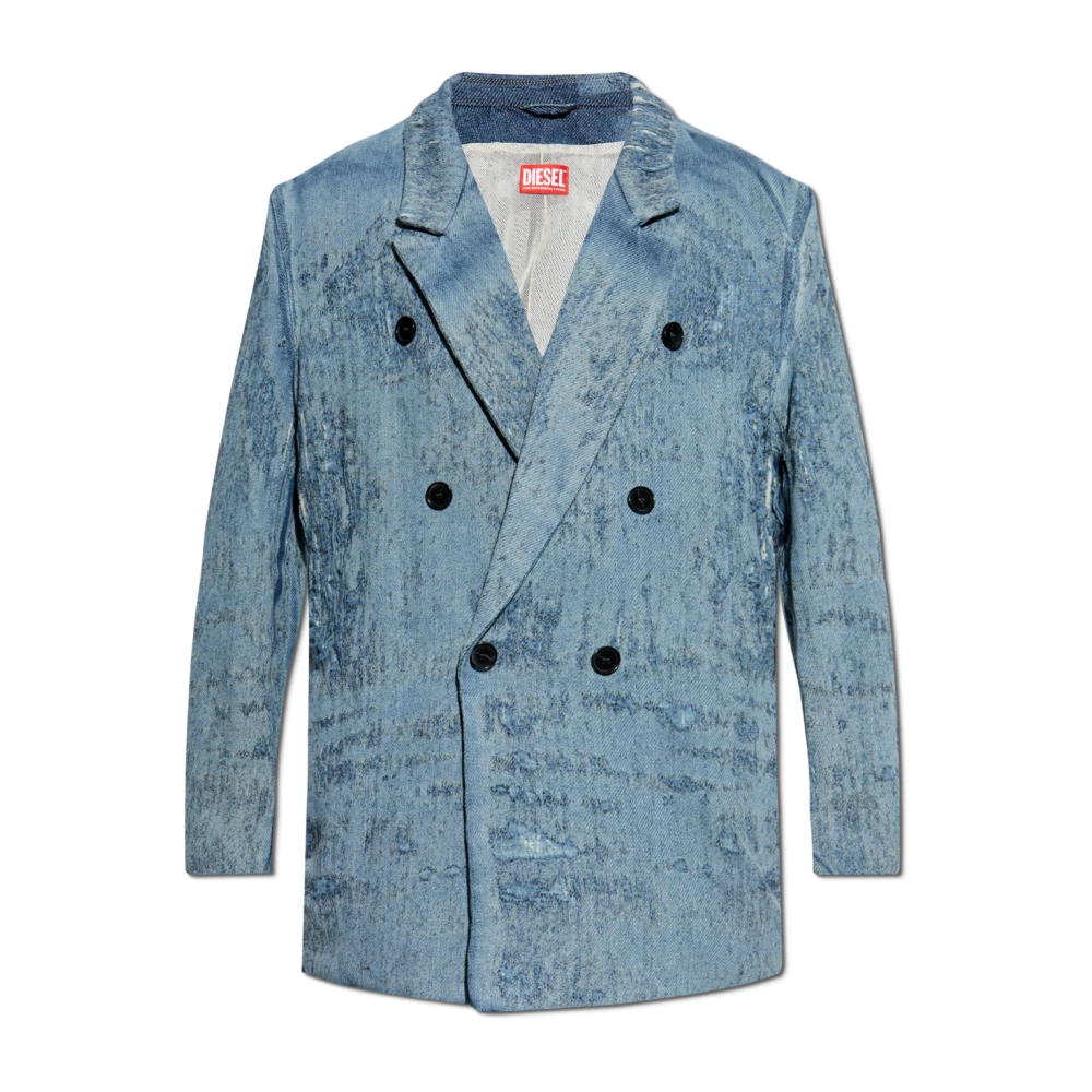 Diesel Donna Blu Giacche, Xs, New,