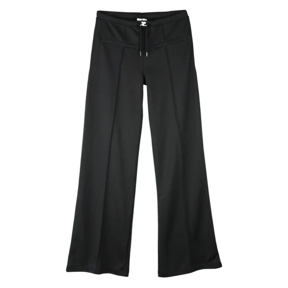 Courrèges Stijlvolle Broek voor een Trendy Look Black Dames