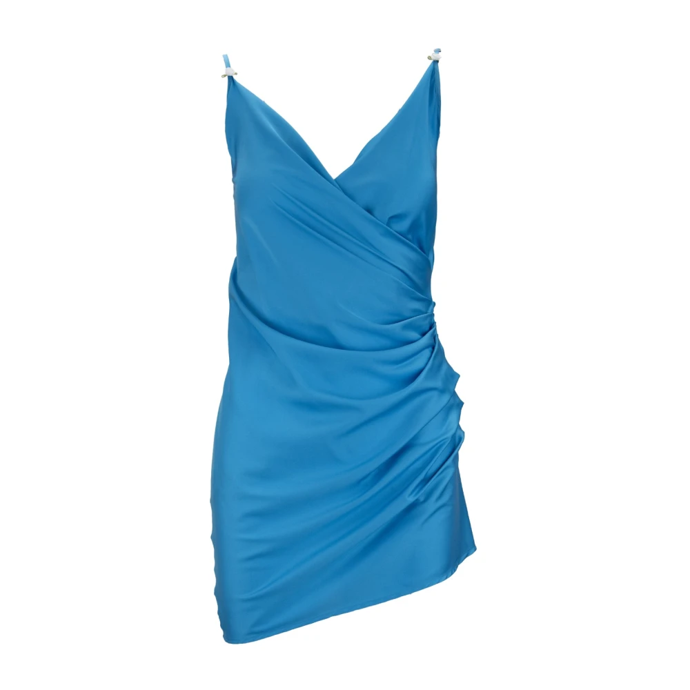 Aniye By Mouwloos kort jurkje met bloemenprint Blue Dames