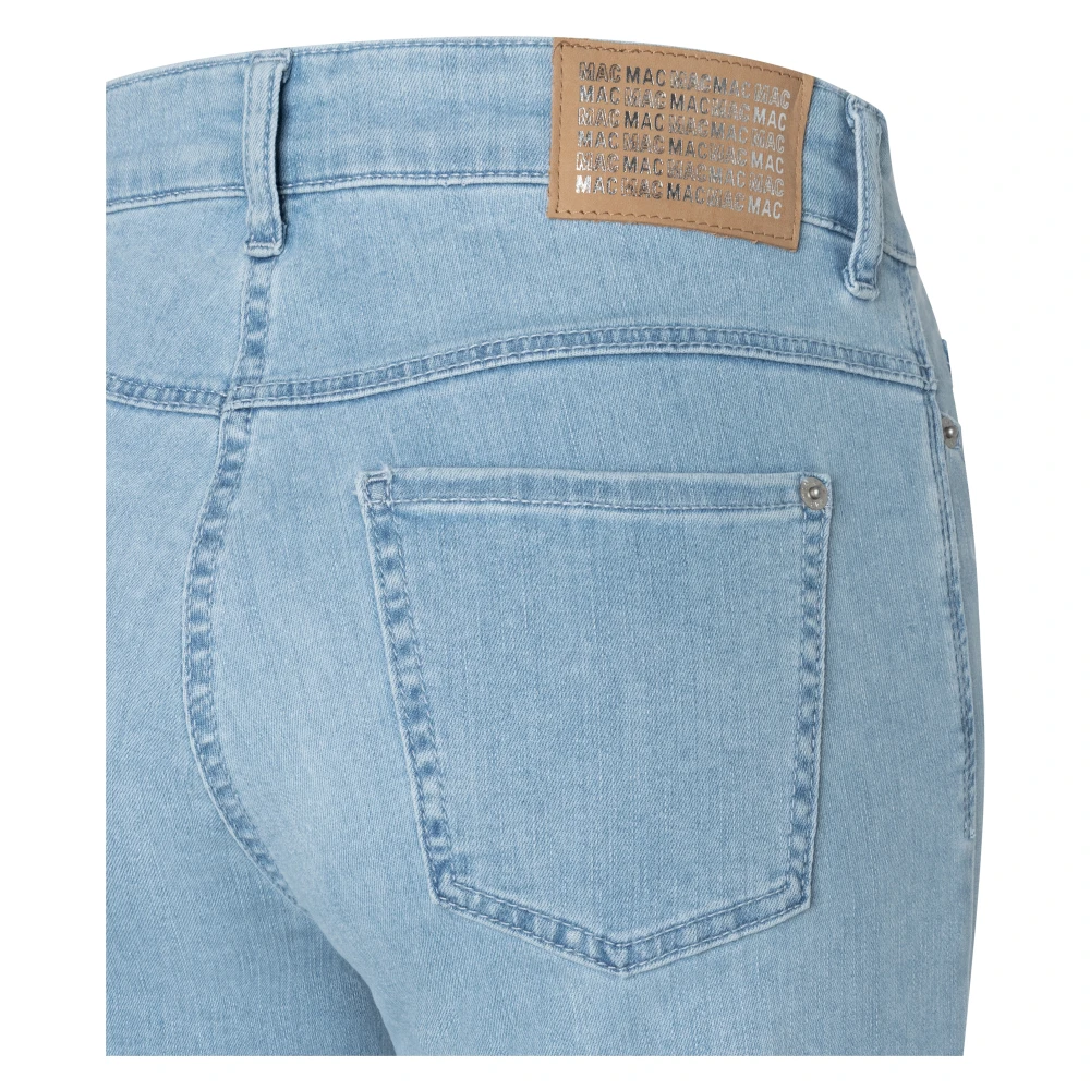 MAC Wijde Stretch Denim Jeans Blue Dames