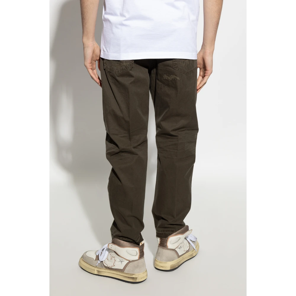 Dsquared2 Broek Grote Broer Green Heren