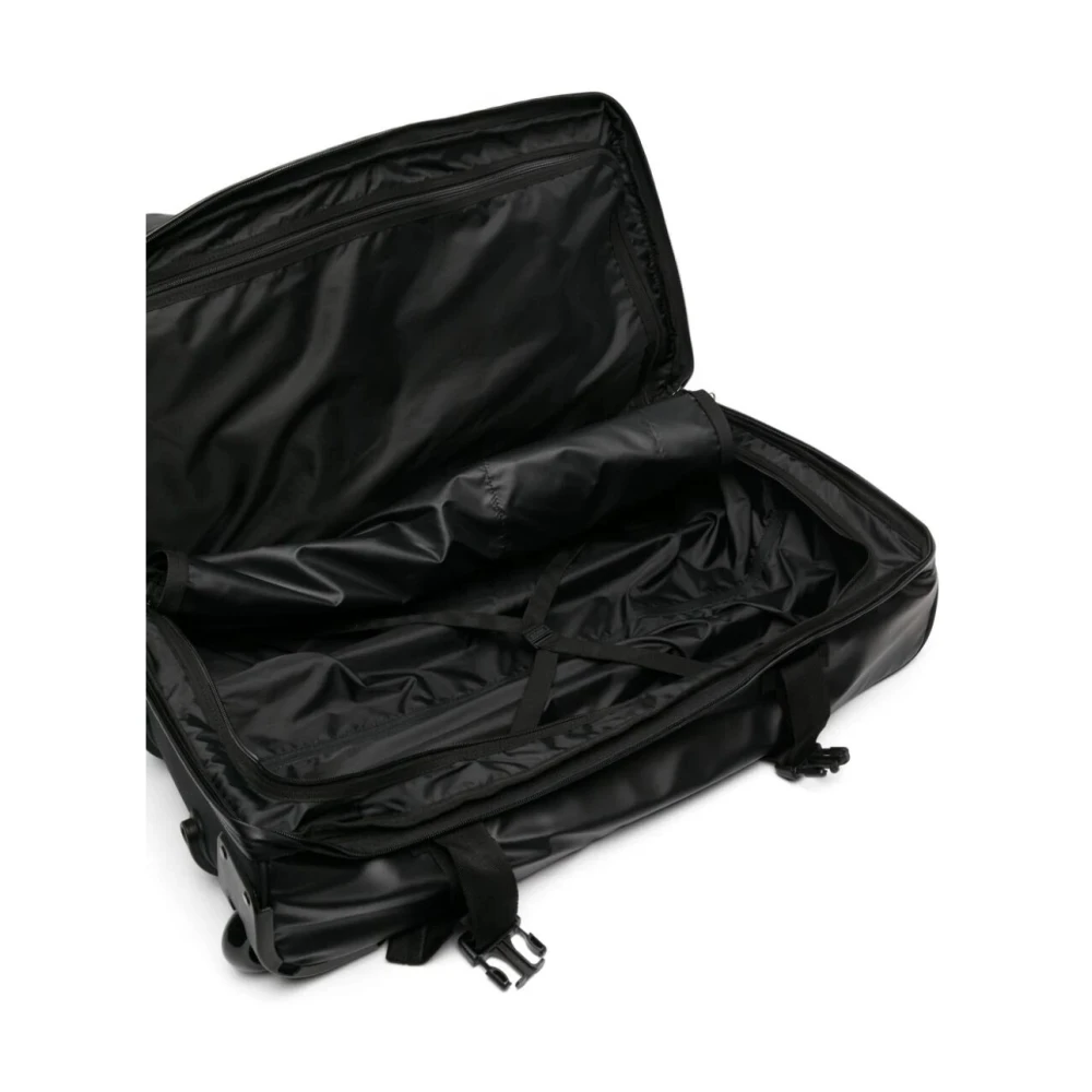 Eastpak Zwarte Tarp Zachte Trolley Koffer Black Heren