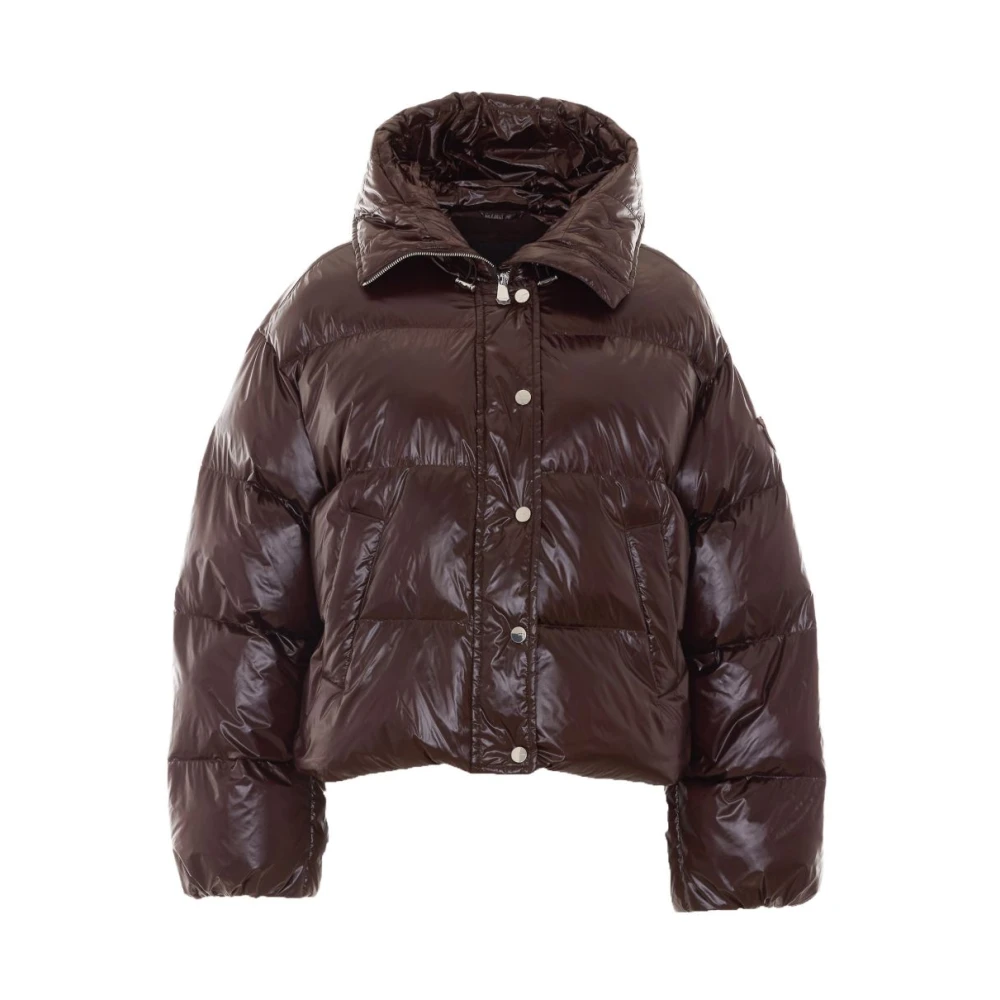 Pinko Vrouw Bruin Jassen Dames, M, Winterjassen