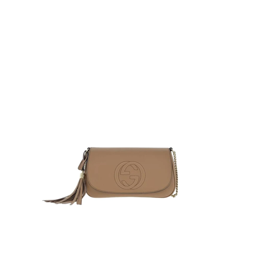 Gucci Stijlvolle Crossbody Tas Brown Dames