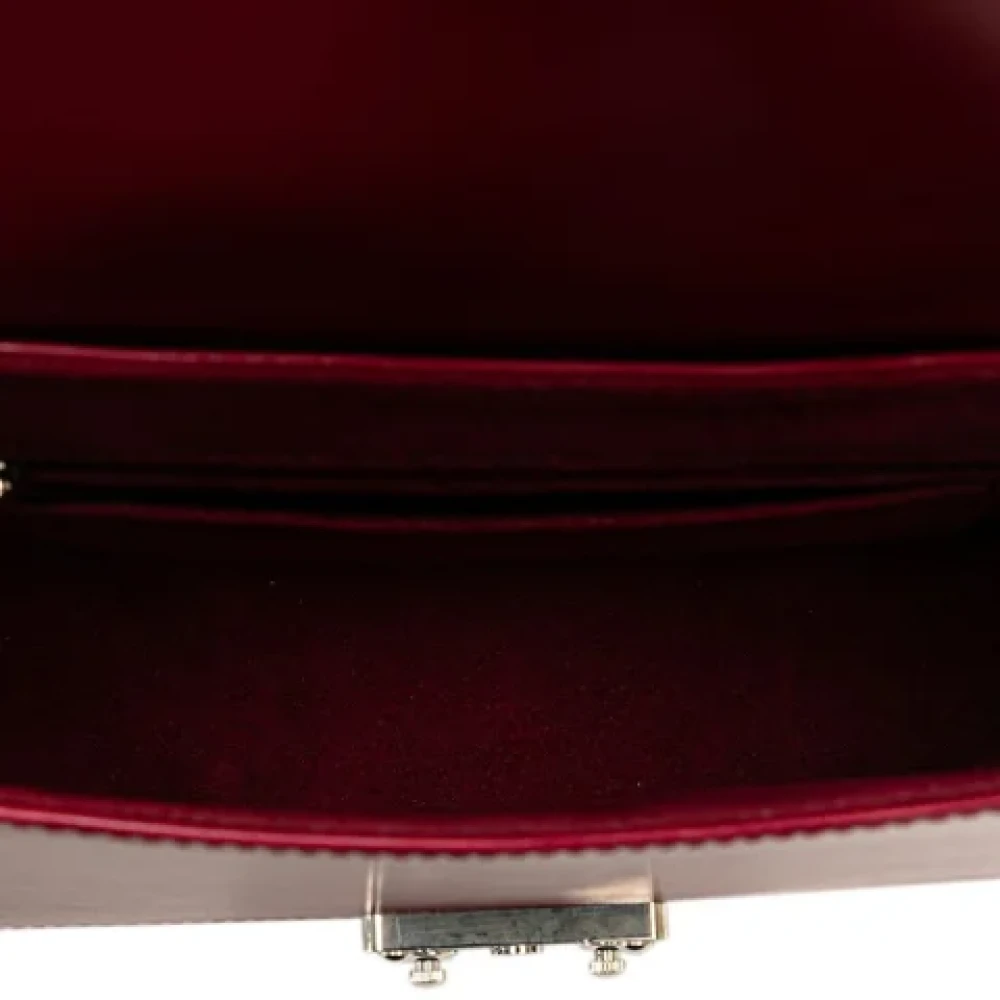 Louis Vuitton Vintage Pre-owned Leather louis-vuitton-bags Purple Dames