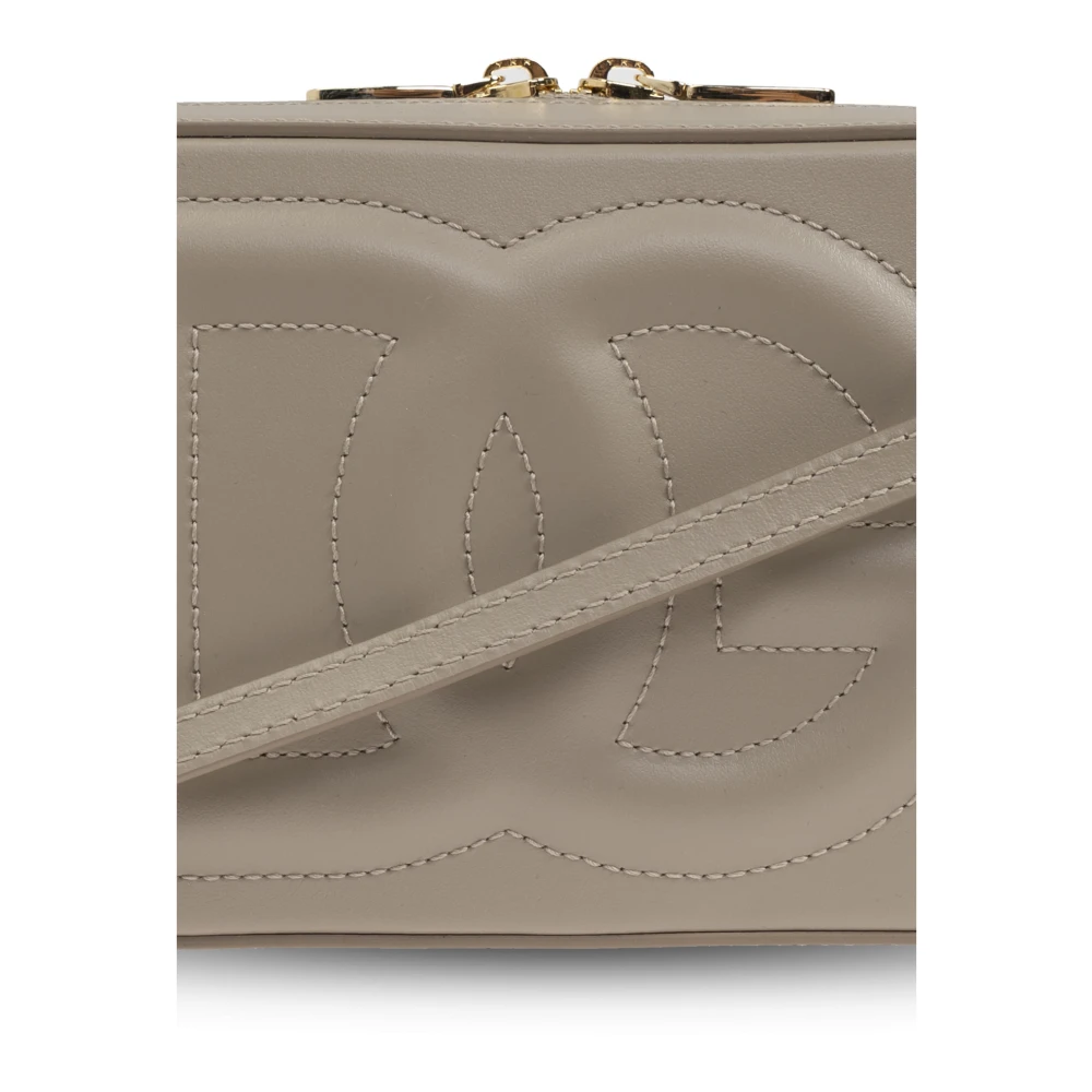 Dolce & Gabbana Schoudertas DG Logo Klein Gray Dames