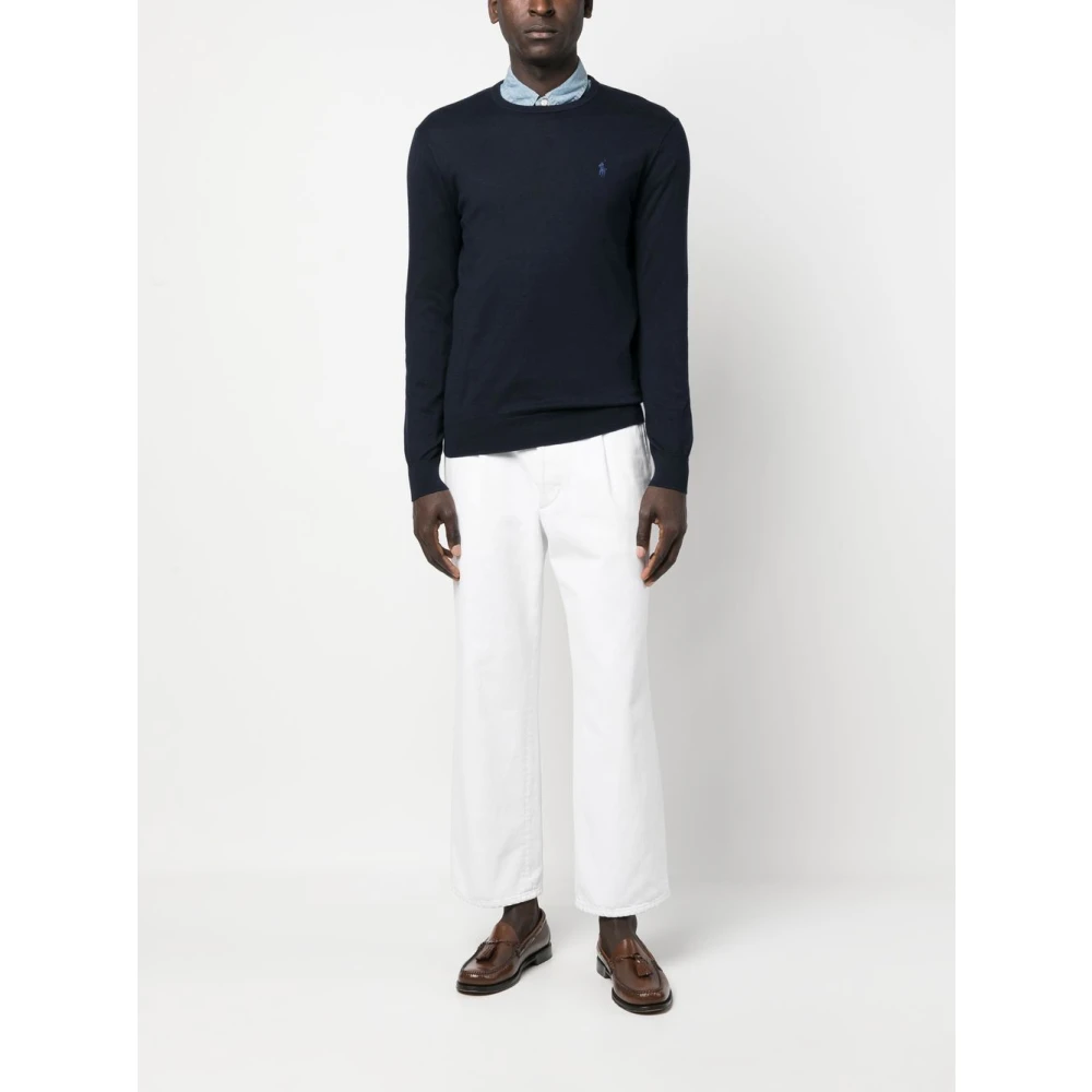 Polo Ralph Lauren Blauwe Sweatshirt Heren Casual Mode Blue Heren