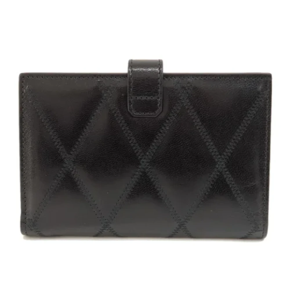 Givenchy Pre-owned Leather wallets Black Dames