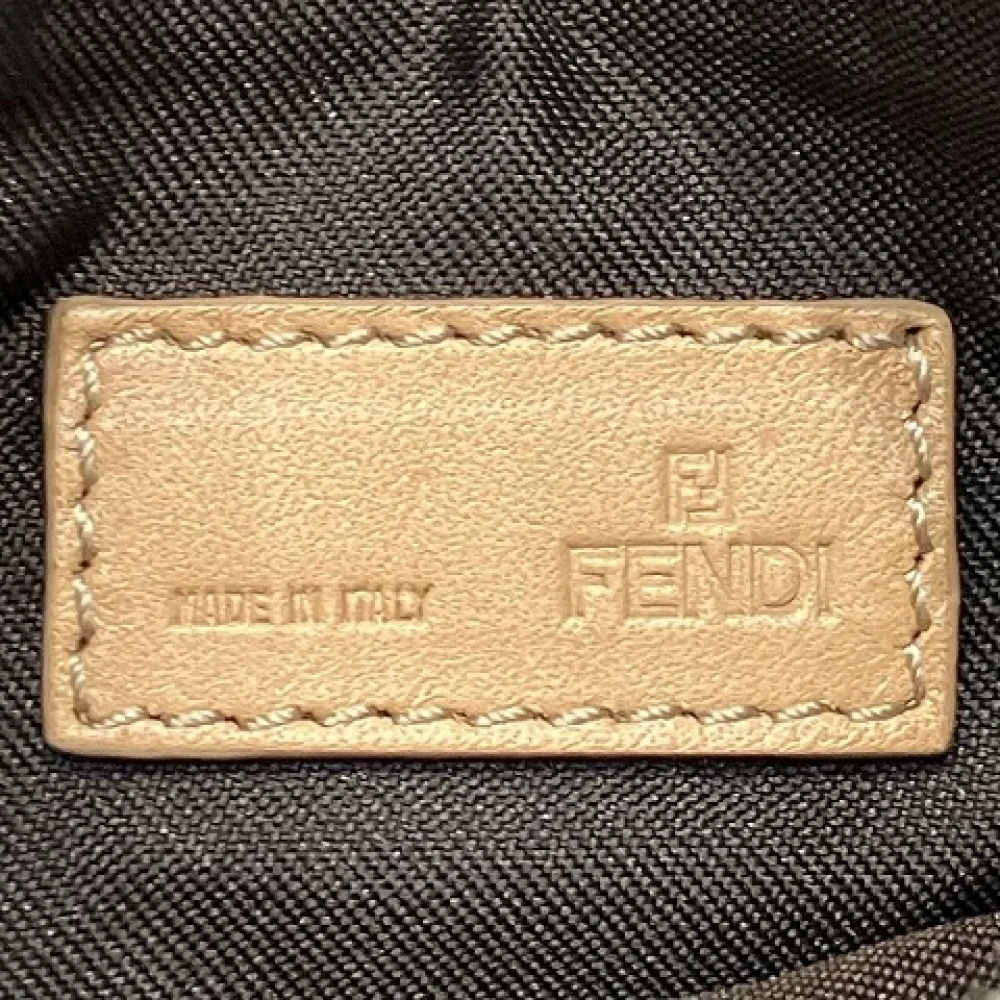 Fendi Vintage Pre-owned Canvas wallets Brown Dames