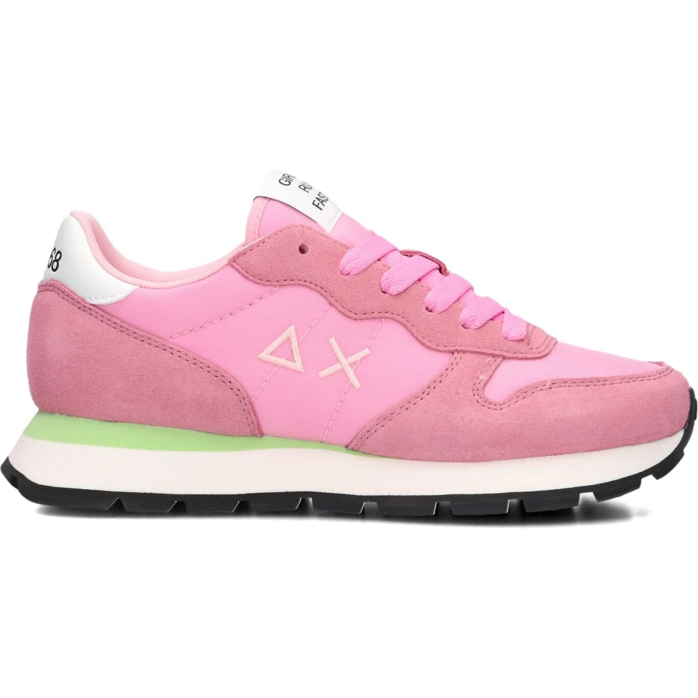 Sun68 Nylon Sneakers voor Vrouwen Dames Schoenen Roze