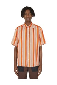 Striped shirt met korte mouwen