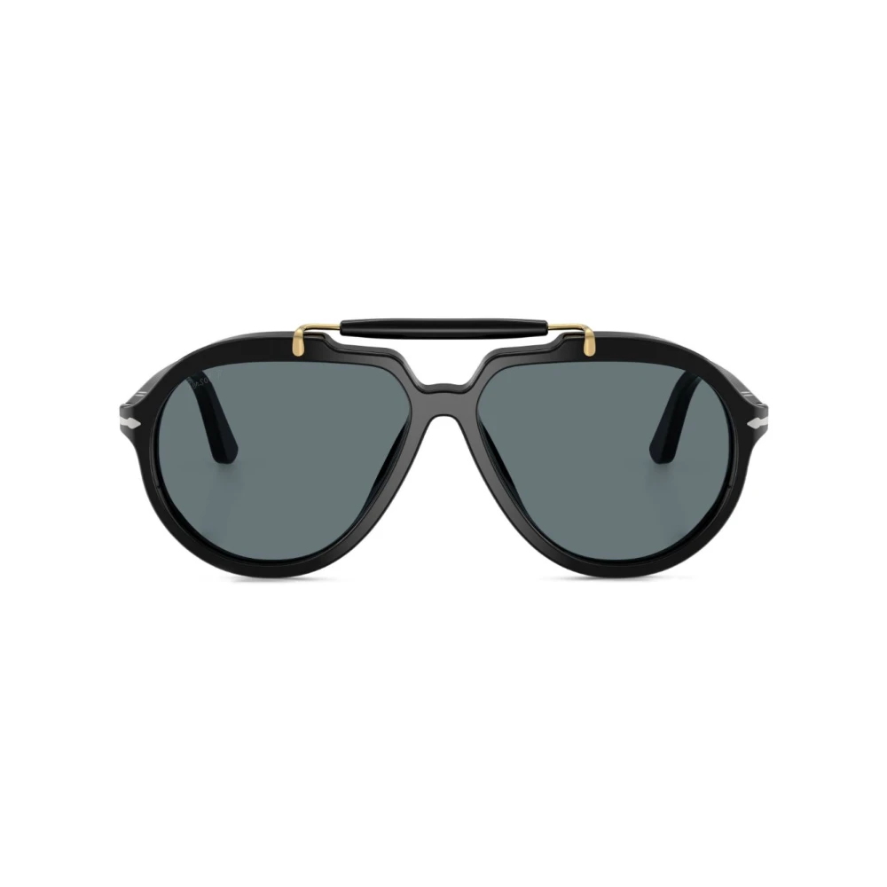 Persol Unisex Black Sunglasses - Sunglasses - 57 Mm - Accessories