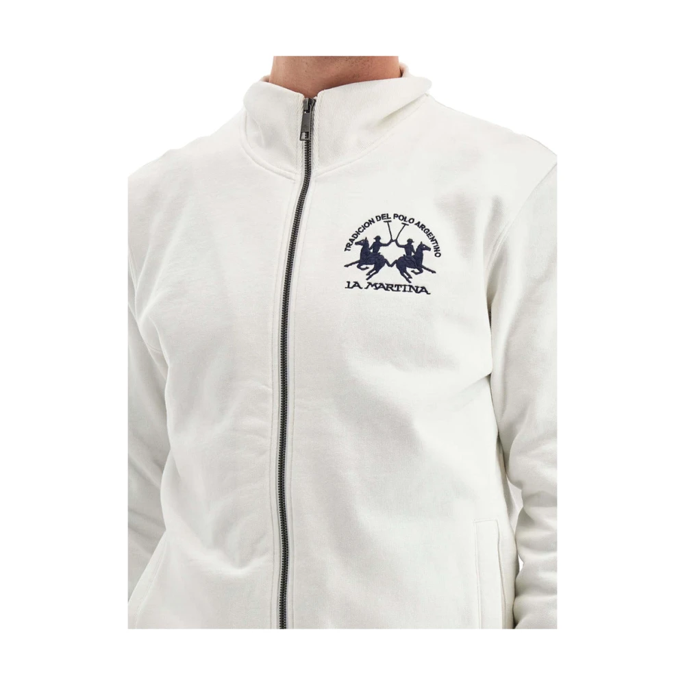 LA MARTINA Kleding Sweaters White Heren